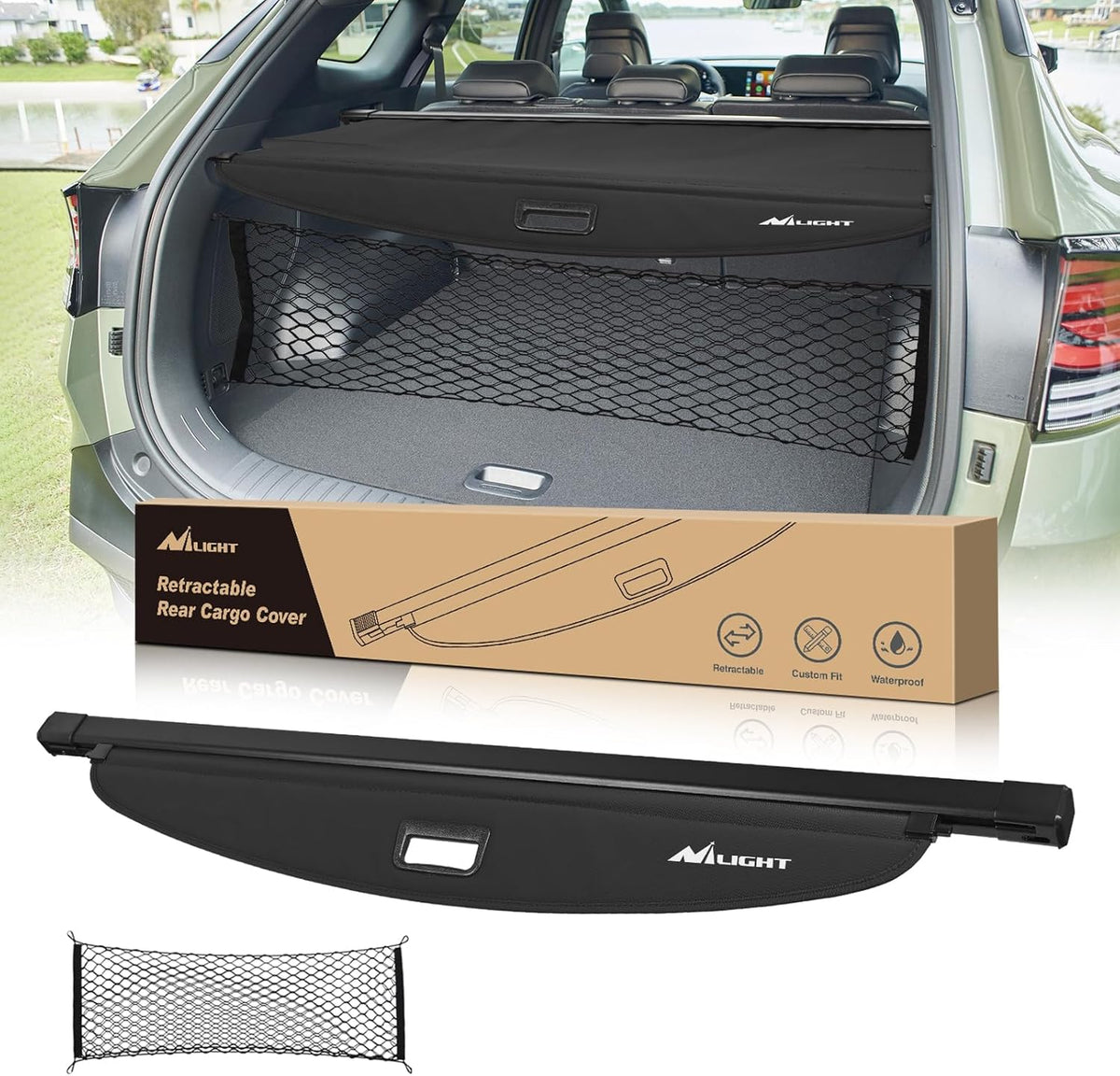 Nilight Trunk Cargo Cover for Jeep Cherokee 2019-2023