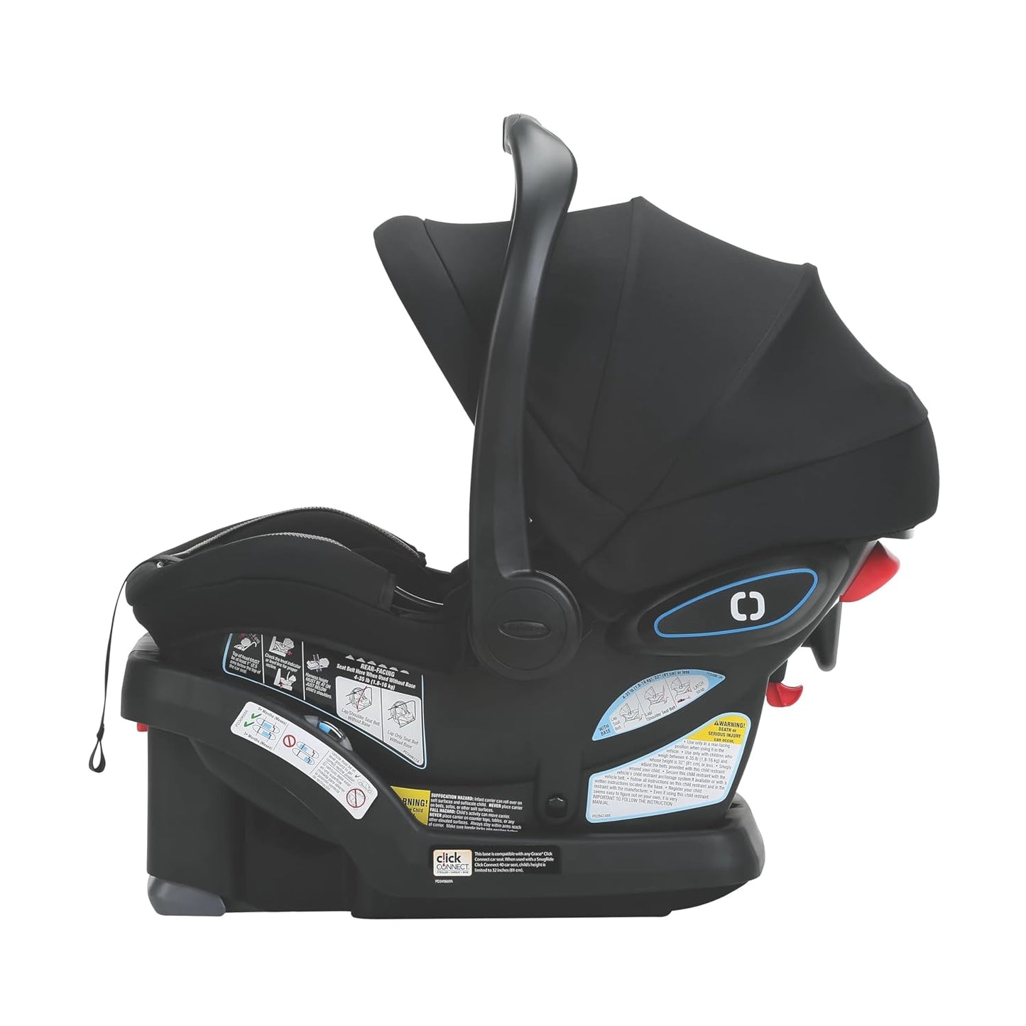 Graco SnugRide SnugLock LX Infant Car Seat, Rear Facing Baby Car Seat featuring TrueShield Technology, Baby Registry Must Have, Great Gift for New Parents