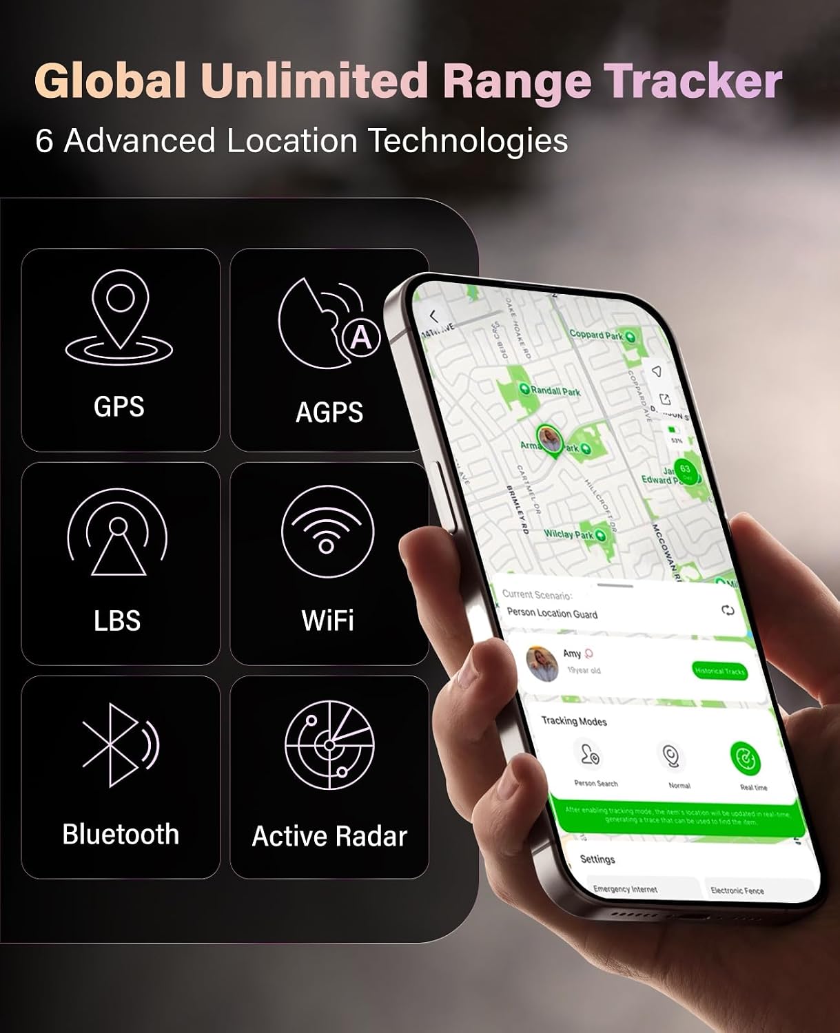 GlocalMe UniCord Plus 3-in-1 Tracker Device for Vehicles, 60W Retractable USB C Fast Charging Cable with Emergency WiFi Hotspot, Real Time Tracking and GeoFence, Unlimited Distance for Car Tracker