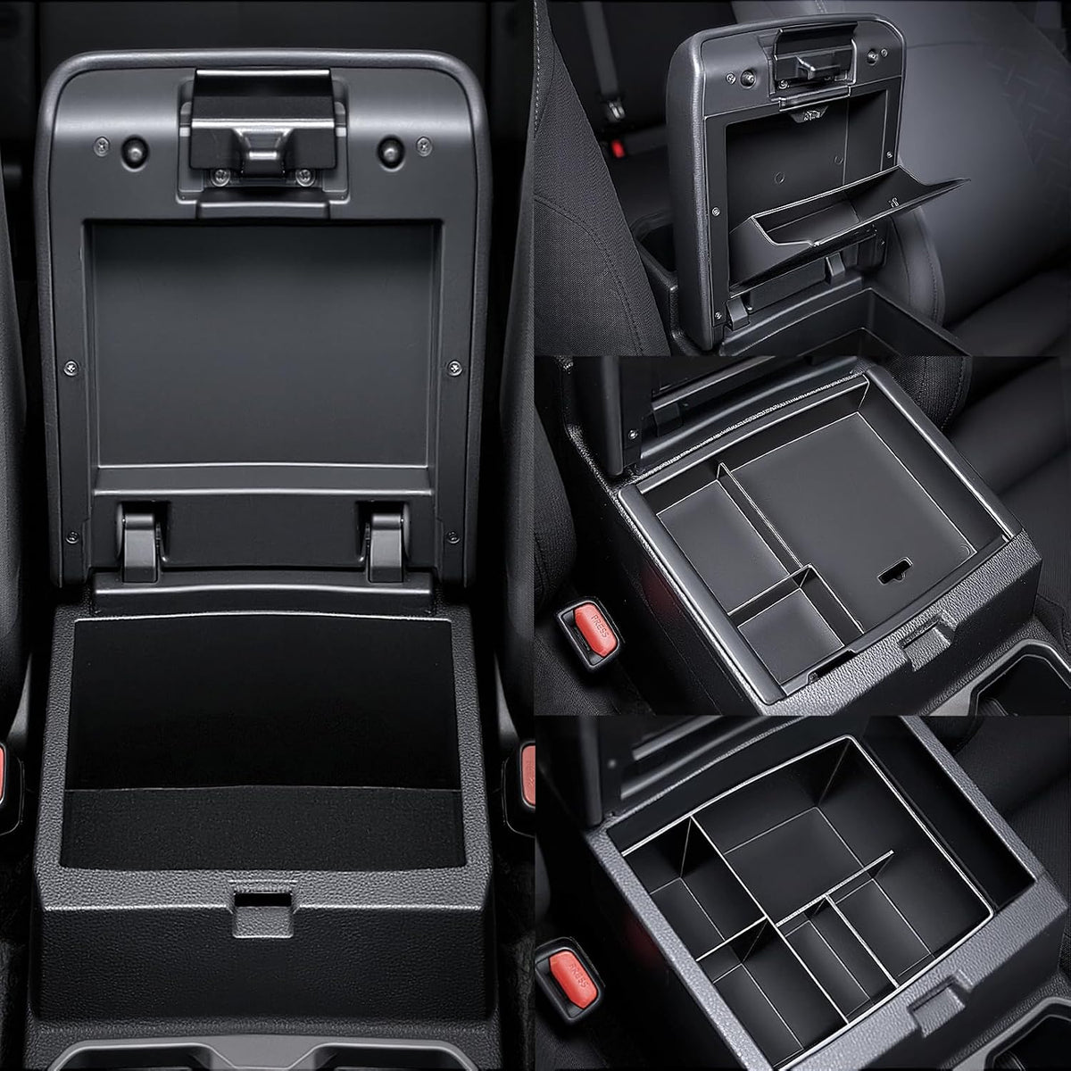 Carlimeki Center Console Organizer (3-piece set)