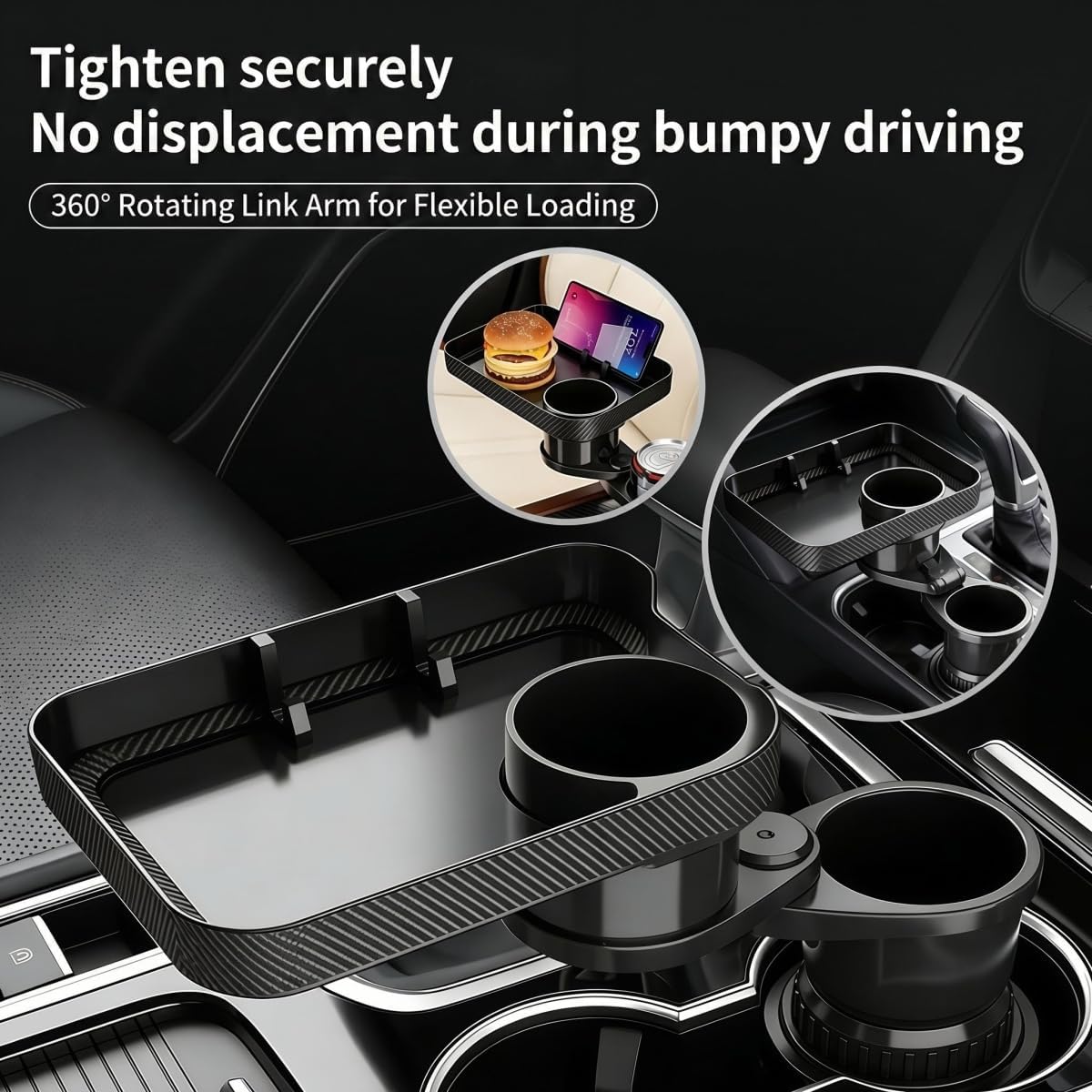 Car Cup Holder Tray Compatible with Subaru Outback 2020-2025