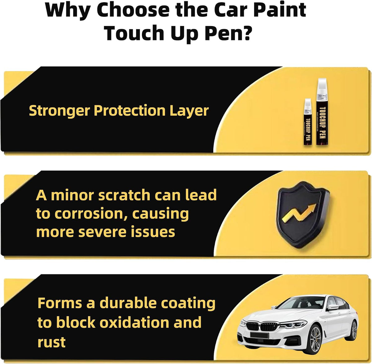 Meteorite Grey Metallic(NH-904M) Car Paint Touch Up Pen for Honda, 2-In-1 Color Accurate Touch Up Car Scratch Repair Paint Exact Match Honda Series Automotive Scratch Remover for Nicks & Chips Repair