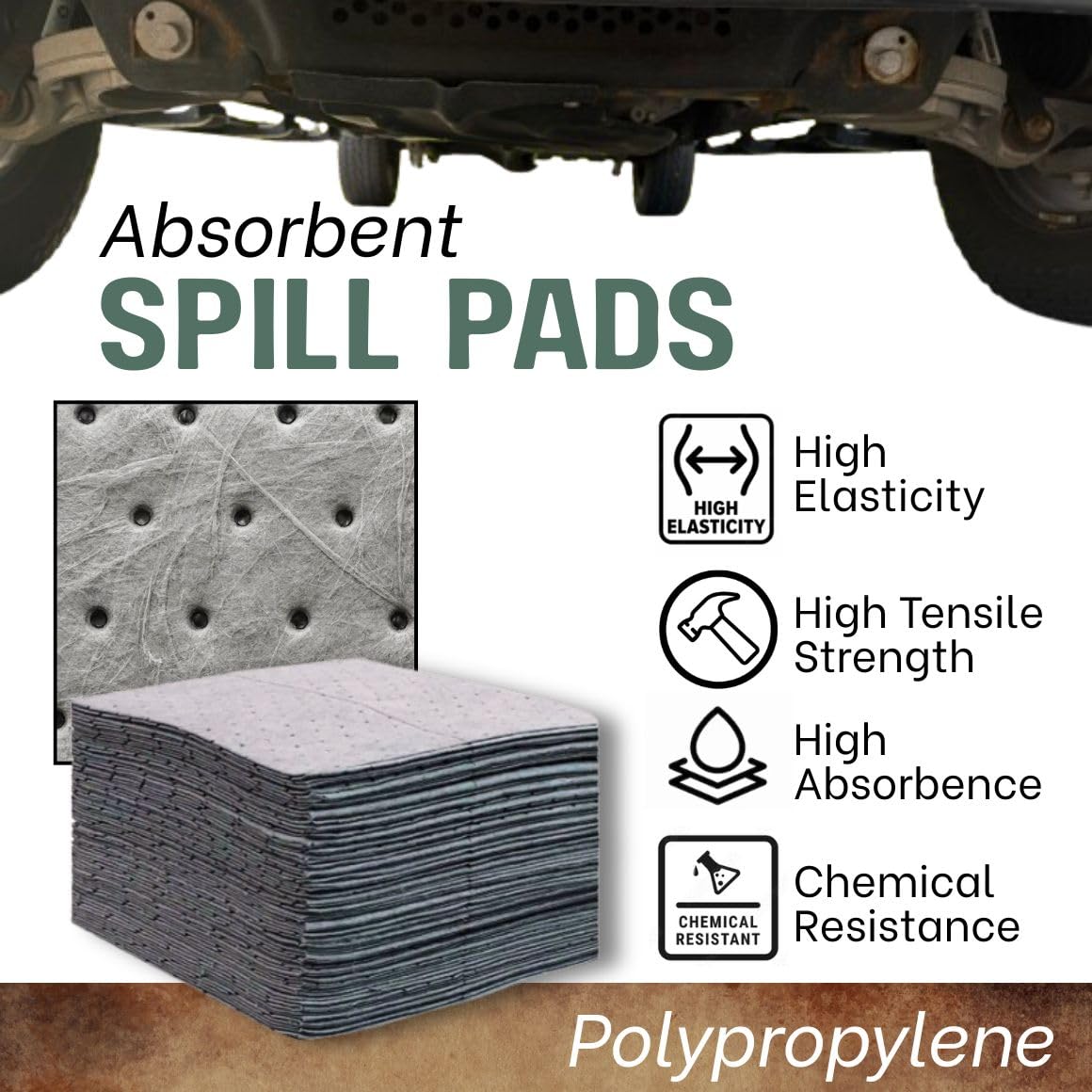 ENPAC 30-Gallon Emergency Response Universal Spill Kit (Includes Drum, Granular Absorbent, Pads, Socks, Disposal Bag, & Safety Equipment) - OSHA, UN, & DOT Compliant