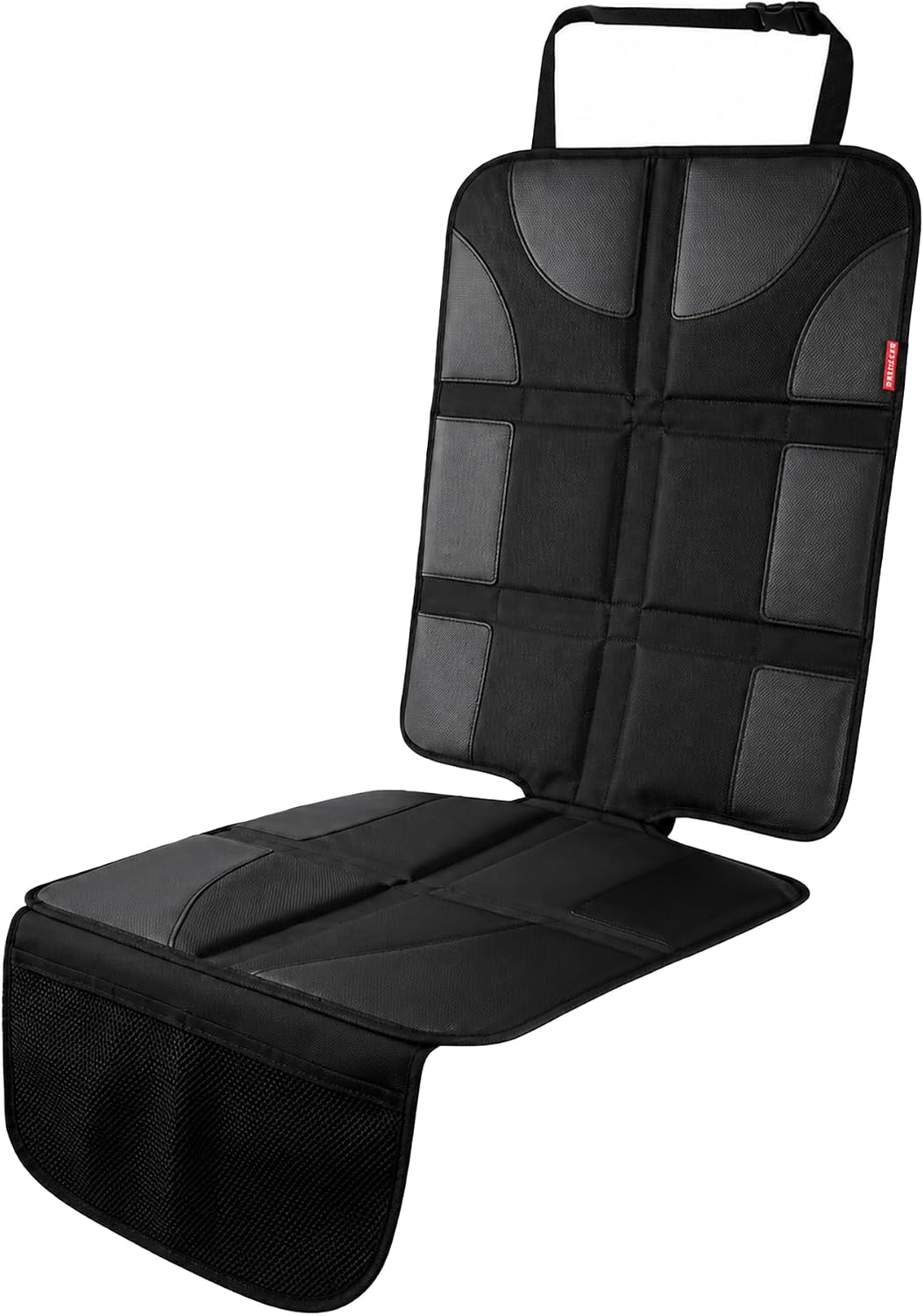 Autobase Car Seat Protector for Child Car Seat | Largest and Thickest Waterproof Backseat Protector for Kids and Pets | Heavy-Duty Non-Slip Rubber Padded Backing (Black, XL – 1 Pack)