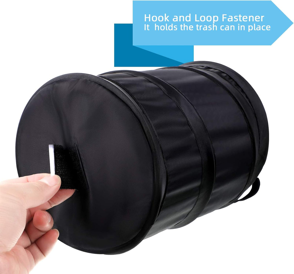BBTO Collapsible Trash Can, Pop up Car Trash Can, Waterproof