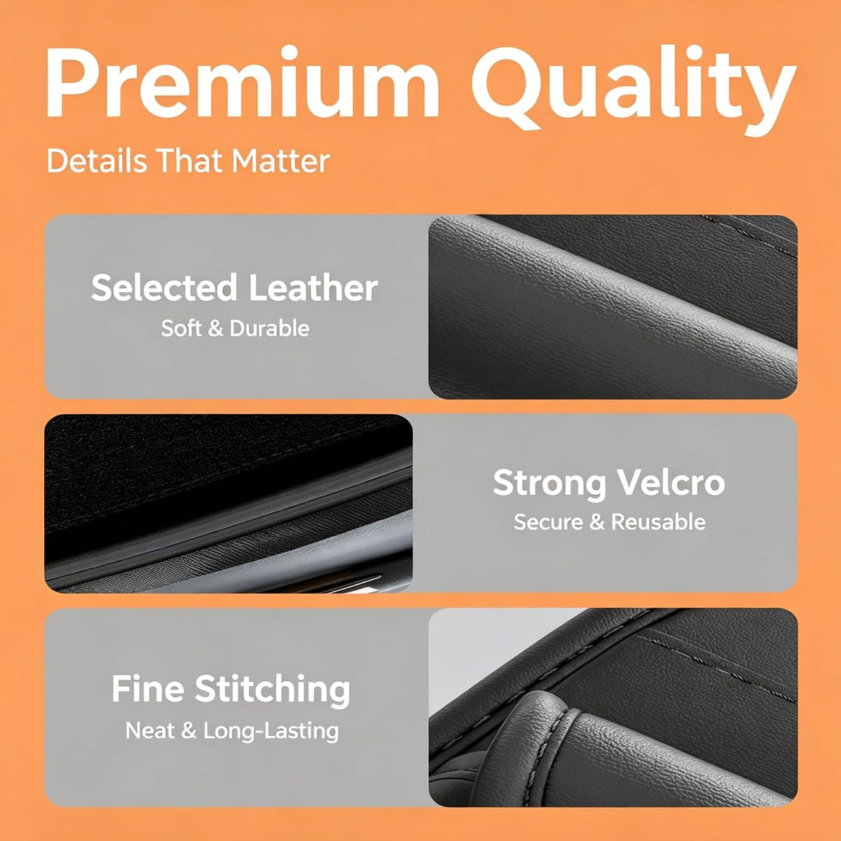 Sunglass Holder Clip for Car Visor with Card Storage