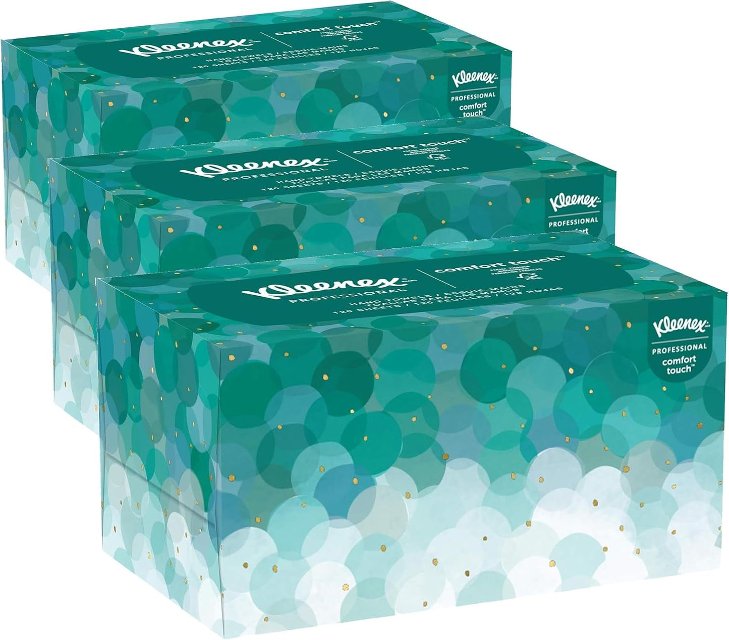 Kimberly Clark 11268 Kleenex Hand Towels Premium Ultra Soft, Pop-Up Box, White (1 Individual Box of 70 Sheets)