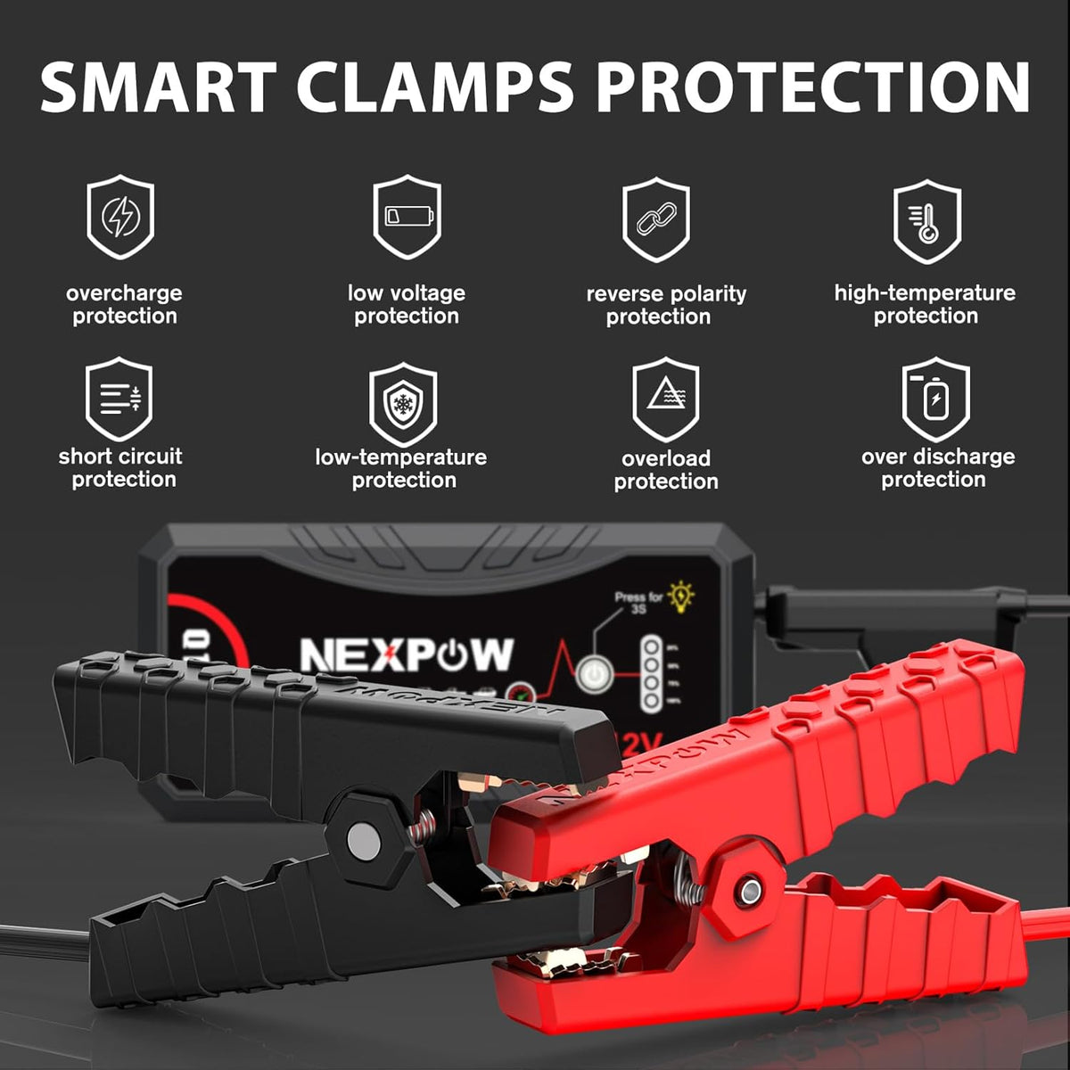 NEXPOW Car Jump Starter 2026 Upgraded Car Battery Jump Starter Pack
