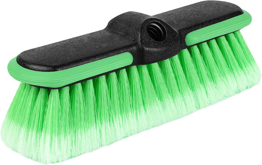 10" Car Wash Brush Head,Scrub Brush Attachment for Extension Pole