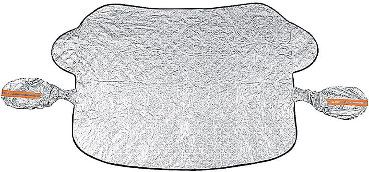 Car Windshield Snow Cover for Honda CRV 2012 2013 2014 2015 2016 2017, Magnetic Front Window Cover 4-Layer Protection for Snow Ice Frost Sun with Side Mirrors Winter Accessories,L