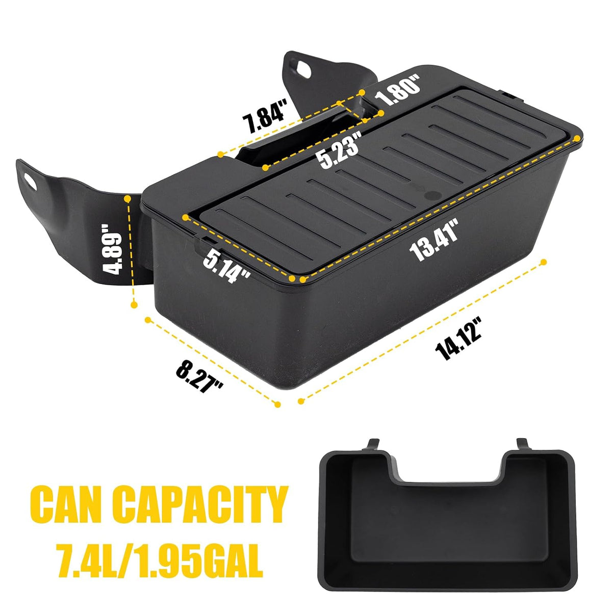 Trash Can for 2021-2026 Ford F150 Accessories