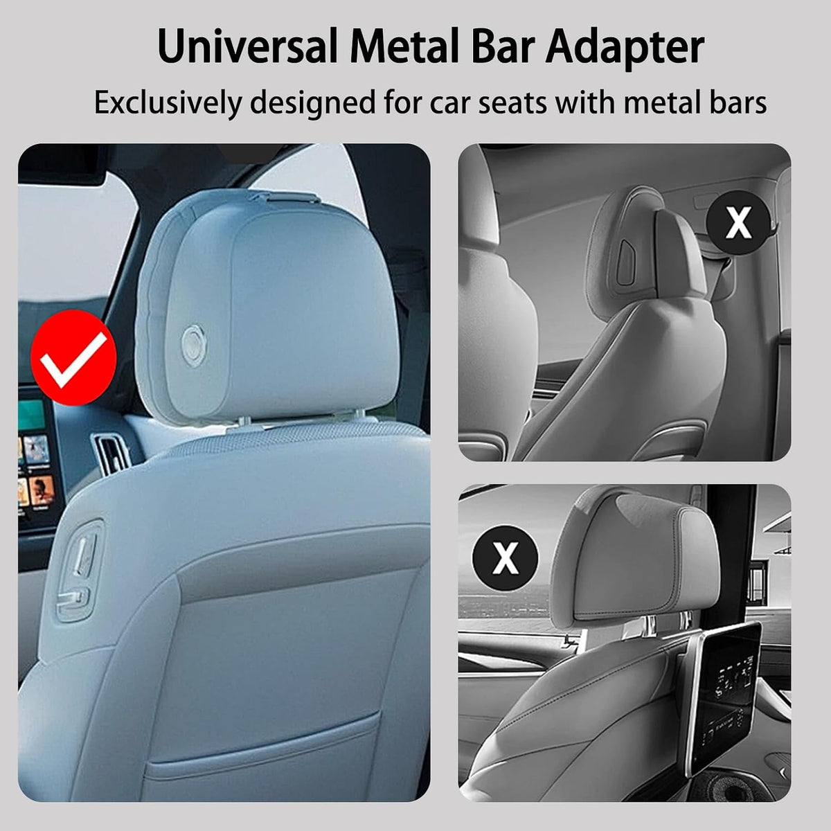 Large Foldable Backseat Tray Table, Car Laptop Desk with Cup Holder, Back Headrest Passenger Food Tray, Phone Tablet Holder, Multifunctional Travel Desk, Car Essentials for Kids & Long Road Trips
