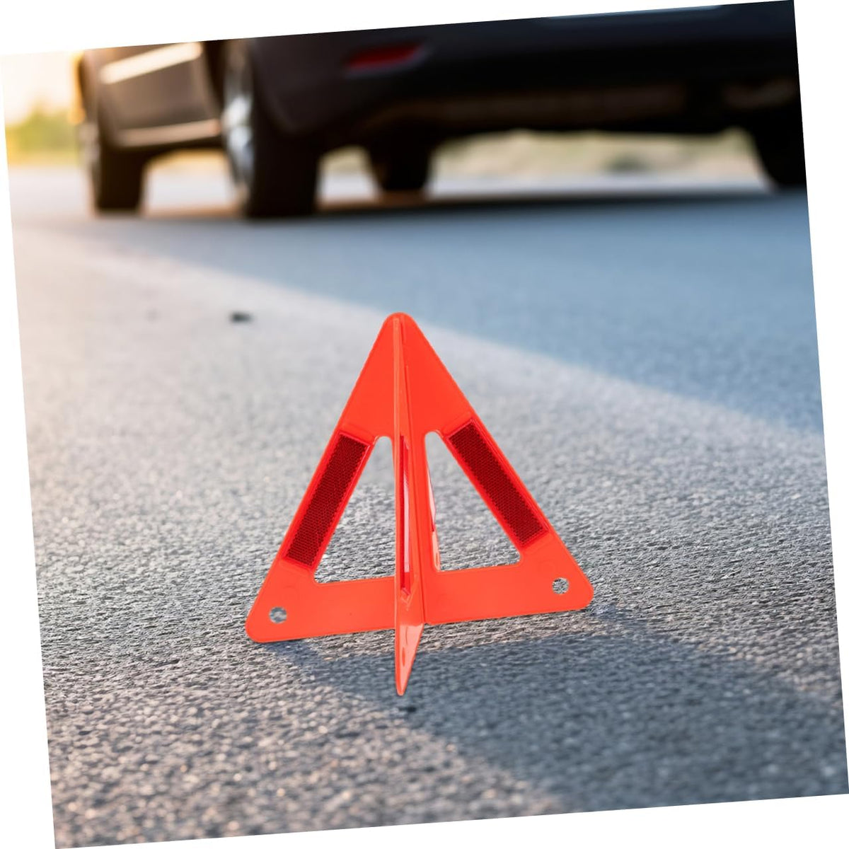 5pcs Reflective Road Warning Triangles for Vehicle Emergency Safety