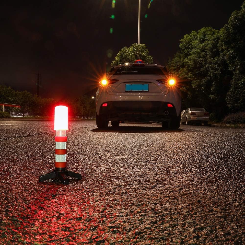 Twinkle Star LED Safety Strobe Road Warning Light, Set of 4