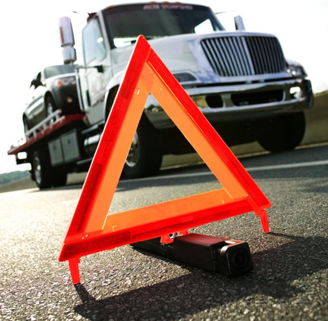 CARTMAN 3PK DOT Approved Foldable Road Safety Warning Triangles