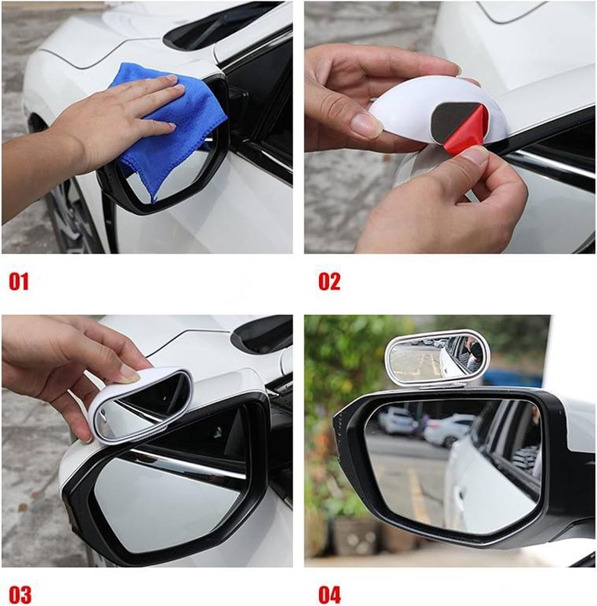 Blind Spot Mirror for Car 2 Pack, Side View Mirror for Blindspot