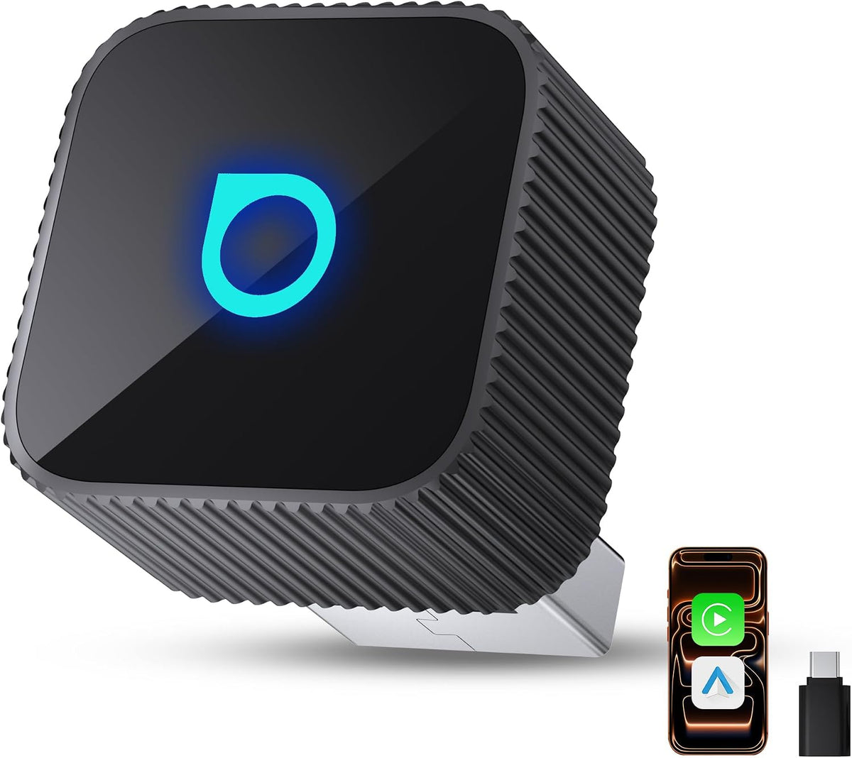 OTTOCAST Mini Slim Wireless CarPlay Adapter & Android Auto Adapter