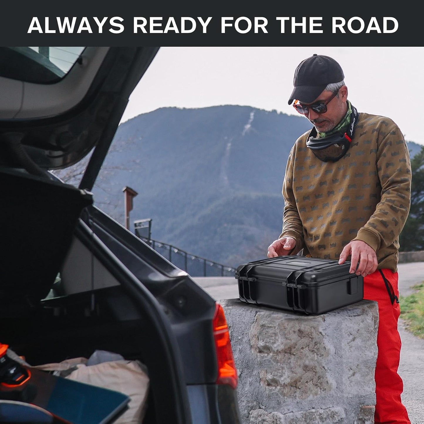 Case for NOCO Boost GB70 &amp; X GBX75 - Portable Car Battery Jump Starter Hard Shell Case: Waterproof Travel Carrying Storage Box for NOCO Boost GB70 &amp; GBX75 UltraSafe Jump Starter - Highway Emergencies