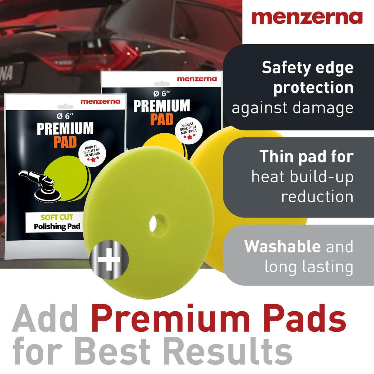 menzerna One-Step Polish 3in1 I Medium Cut I High Gloss Finish & Seal