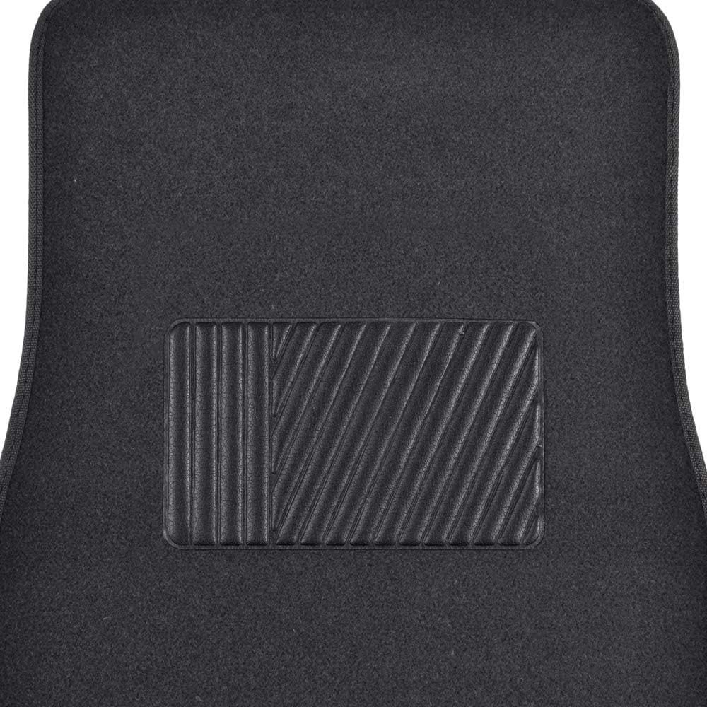 Motor Trend Premium Inter-Lock Backing Carpet Car Floor Mats - Front & Rear, Thick & Durable Auto Protection, Fits Most Cars Truck SUV Coupe Sedan
