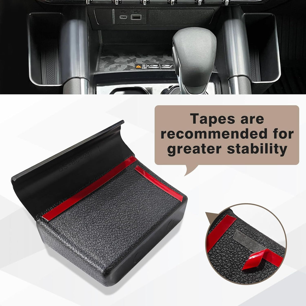 Muslogy Console Organizer & Side Box for 2023+ Chevy Colorado & GMC Canyon