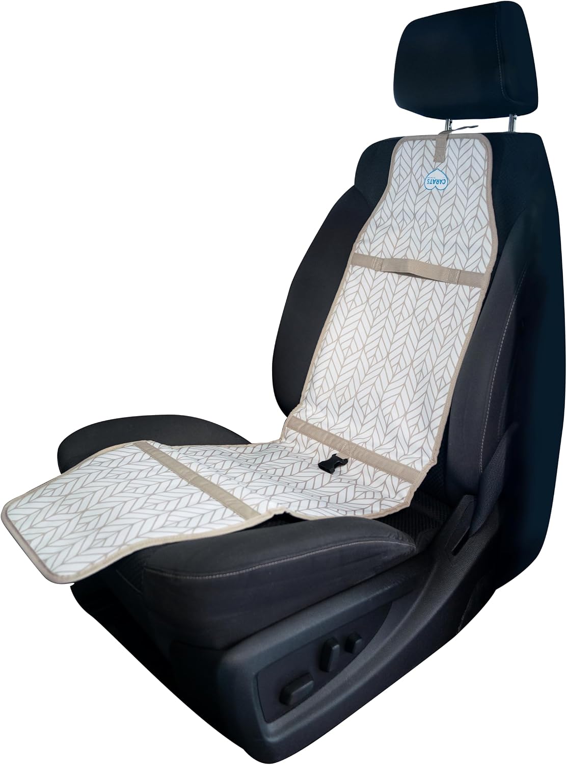 Cool Carats Car Seat Cooling Pad for Adult – COOLTECH Car Seat Cooler for Hot Weather – Innovative Cooling Pad Offers Quick Relief and Comfort, Your Summer Essential for Travel (Grey)