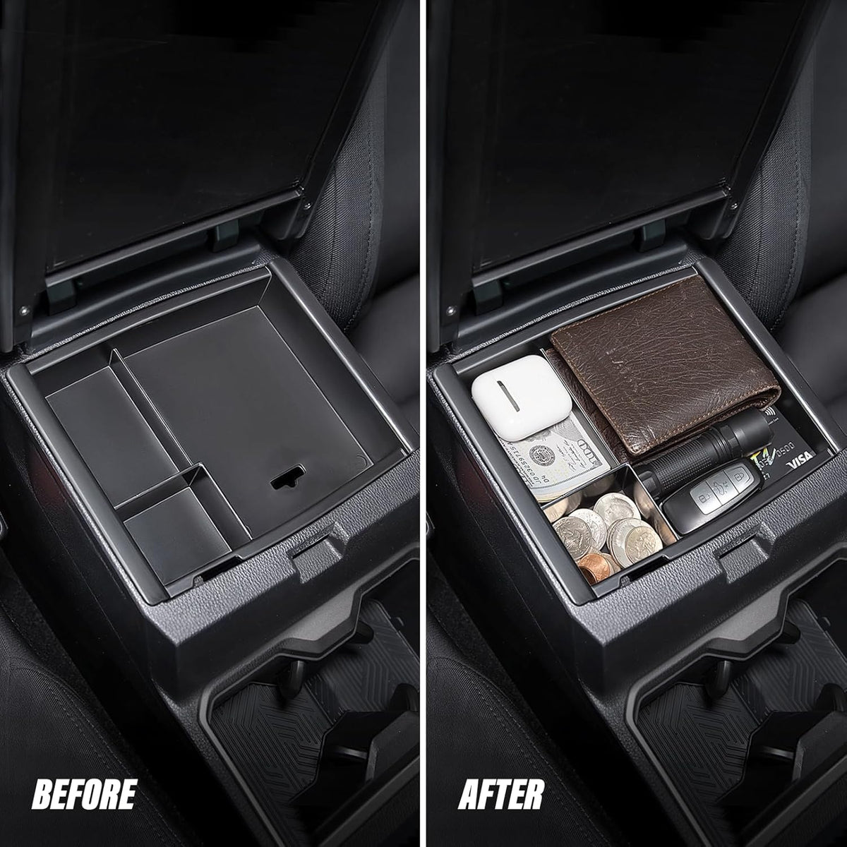 Carlimeki Center Console Organizer (3-piece set)