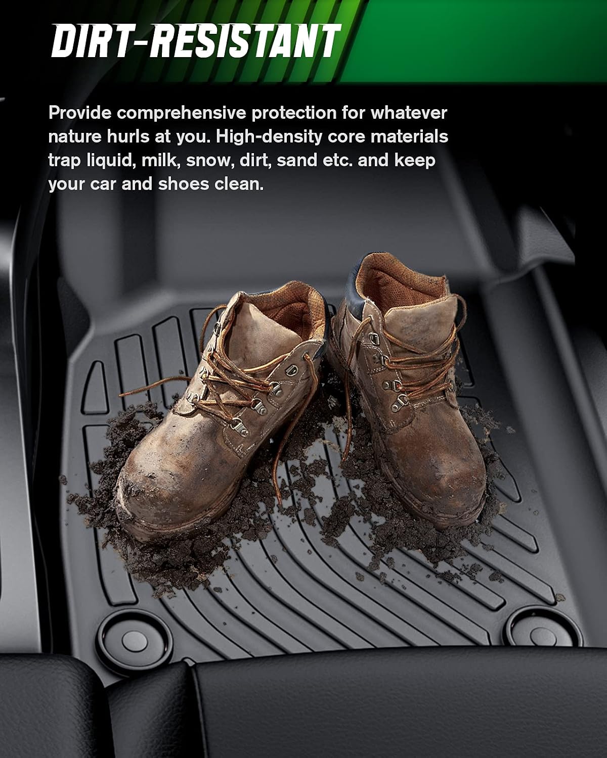 VIWIK Floor Mats Fit for Nissan Pathfinder 7 Seat 2013-2020