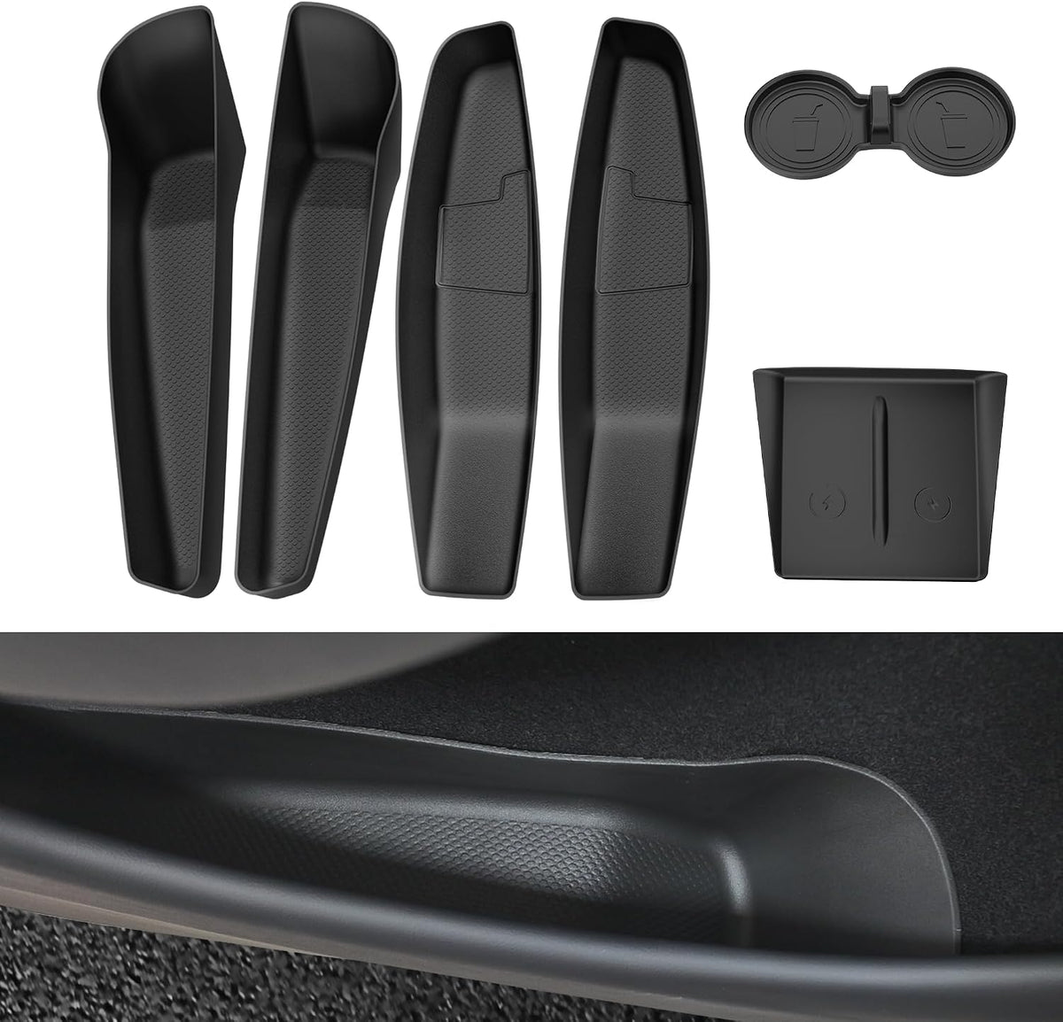 Farmogo Door Side Storage Box for Tesla Model Y Juniper Accessories 2026