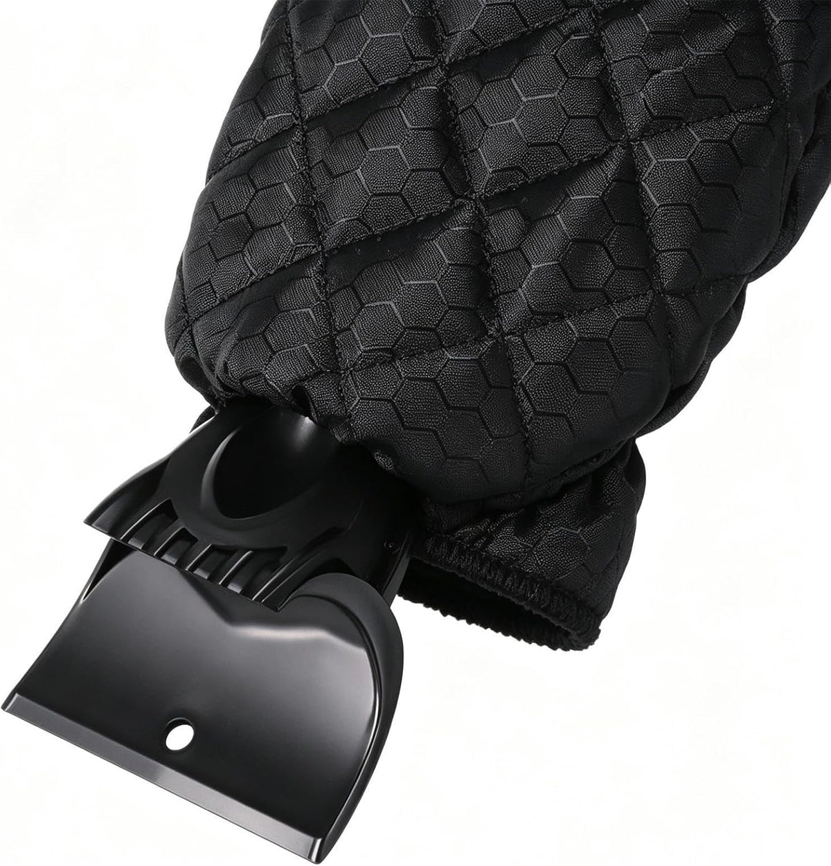 Car Ice Scraper Mitt - 2-in-1 Auto, Windshield Snow and Clearing Tool Use