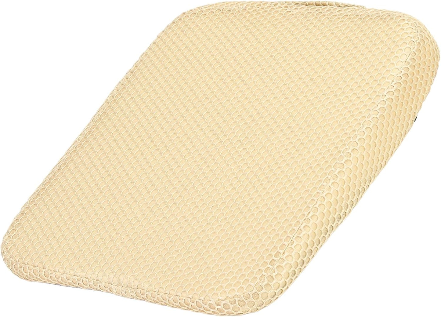 HARFINGTON Seat Cushion 2.36" Thick Comfort Memory Foam Office Chair Cushion with Non Slip Bottom for Car Seat Driver, Beige