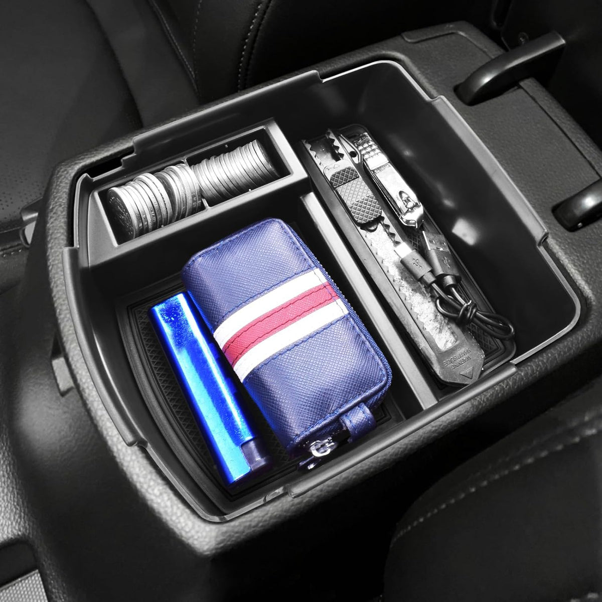 Center Console Organizer for KIA Seltos 2020-2026 Armrest Box Insert Tray