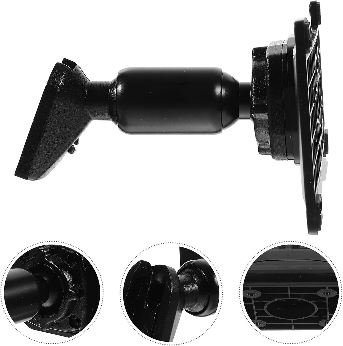 CALLARON 1 Set Dash Cam Mirror Mount Rear View Mirror Back Plate Panel Car Rear View Camera Mount Kit for 5.5" - 12" Rearview Mirror Dash Cams