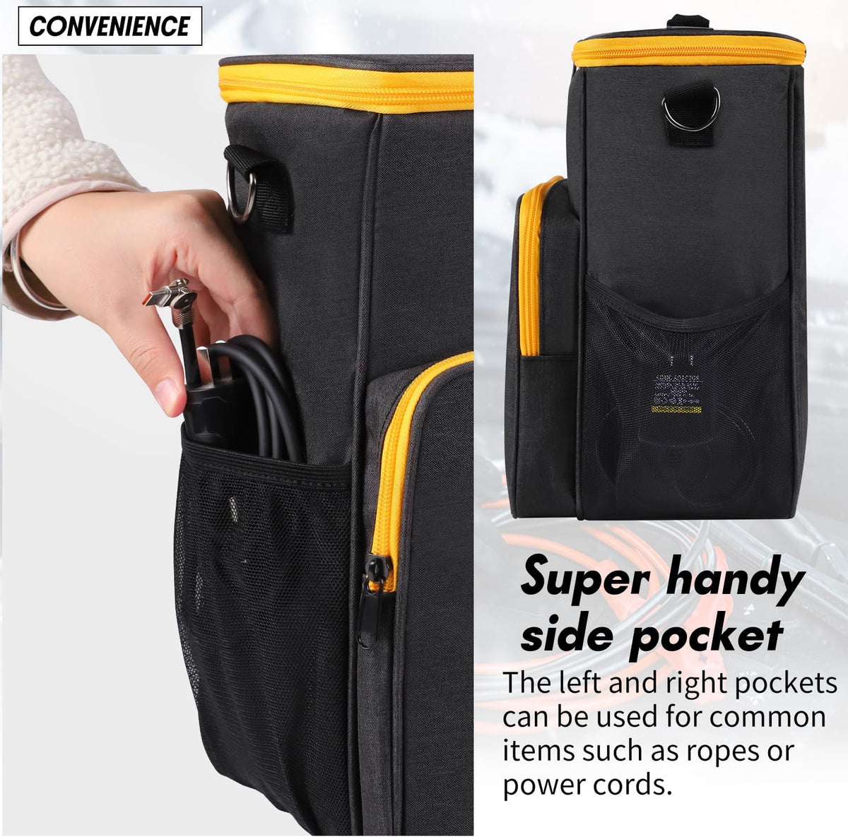 Storage Bag for DEWALT Jump Starter DXAEJ14,Carry Bag for Car Jump Starter