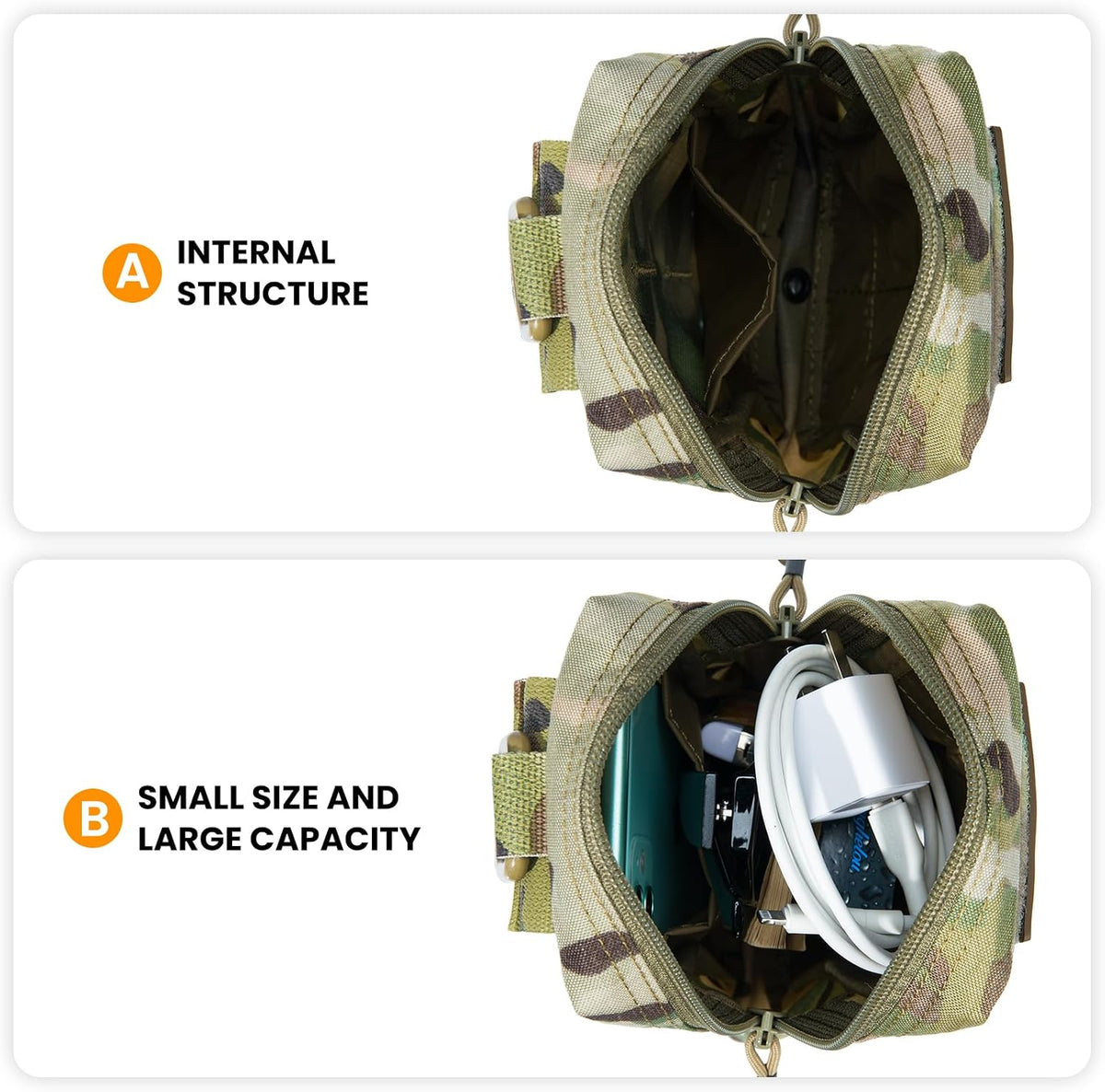 EXCELLENT ELITE SPANKER Tactical MOLLE Pouch EDC Utility Pouches
