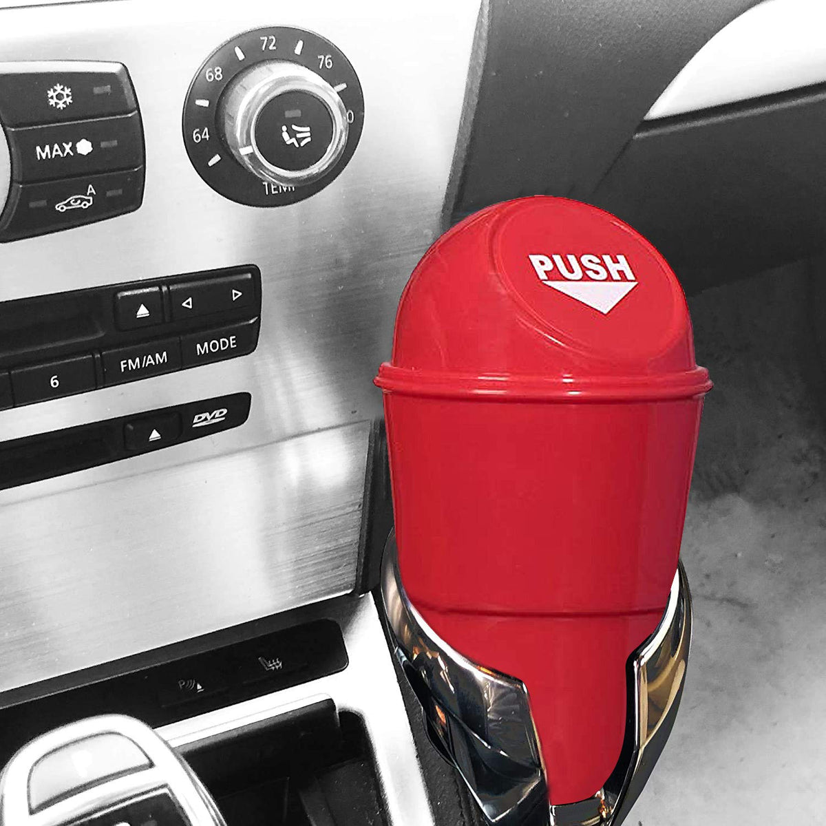 Hammont Mini Trash Can for Car - 4 Pack, 3.75"x6.5" Miniature Trash Bin - Cute Vehicle Accessories, Compact and Convenient Trash Can