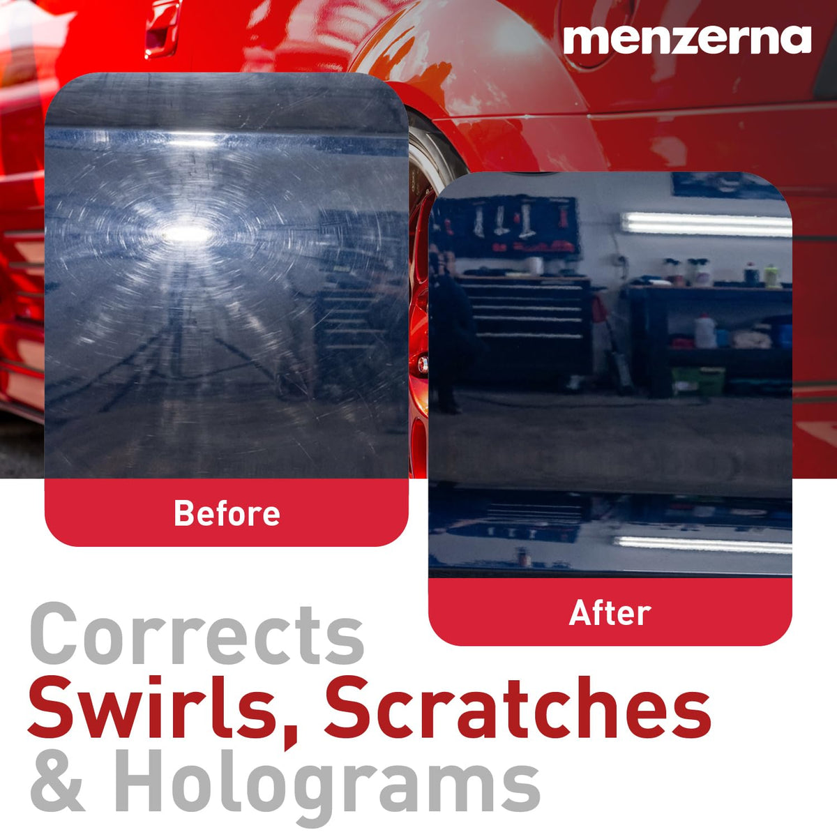 menzerna One-Step Polish 3in1 I Medium Cut I High Gloss Finish & Seal