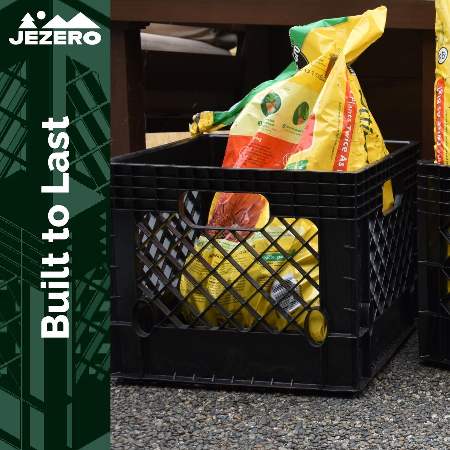 Jezero MC-16-S2 Multi-Purpose Milk Crate