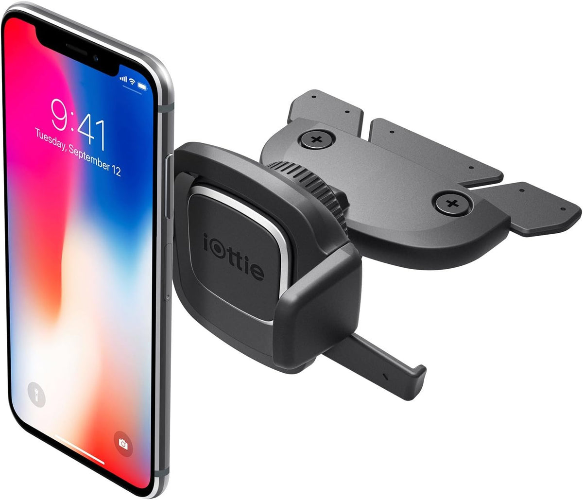 iOttie Easy One Touch Advanced Air Vent Car Phone Mount - Universal Cell Phone Holder for iPhone, Google, Samsung, Moto, LG, and All Other Smartphones