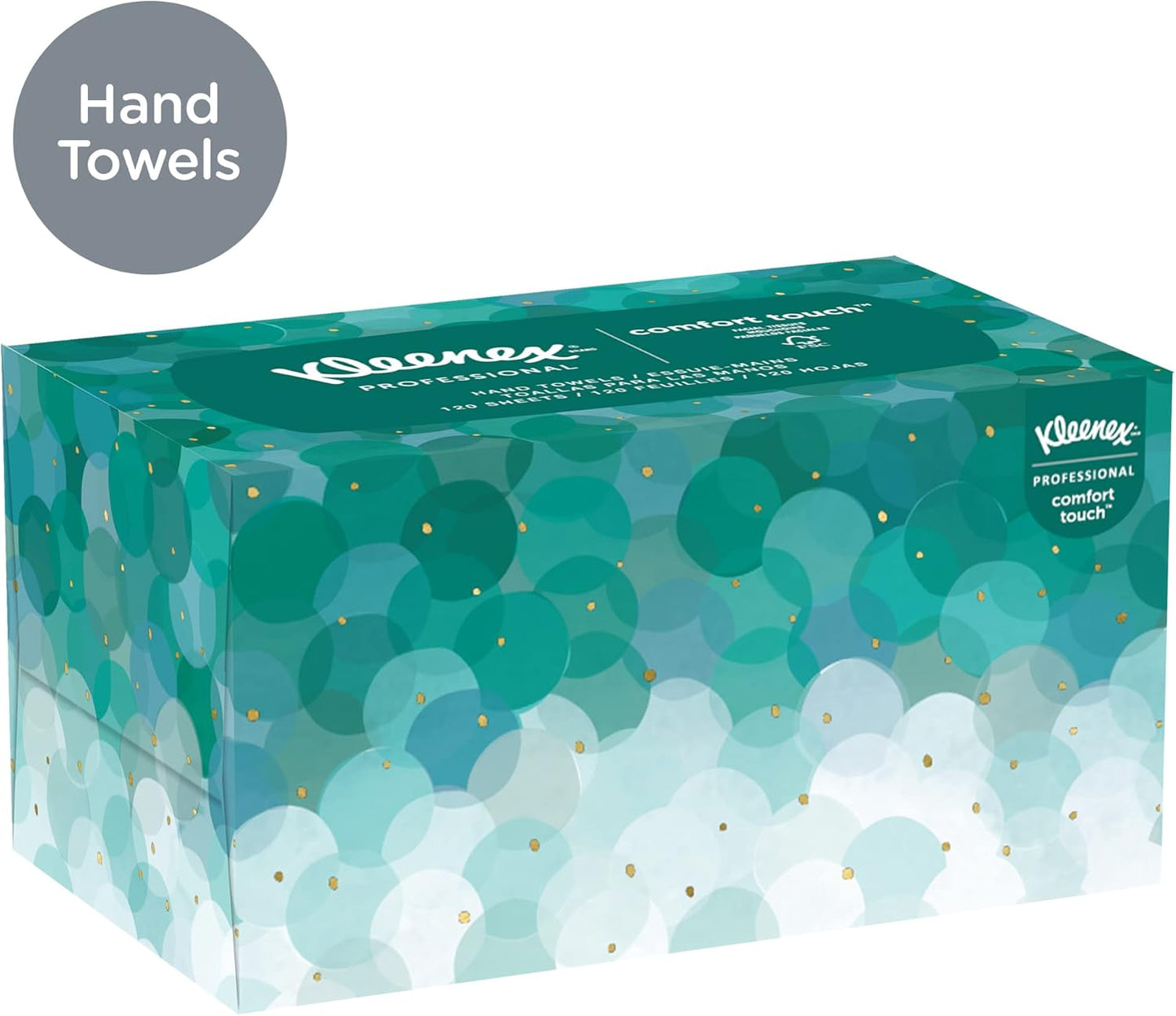 Kimberly Clark 11268 Kleenex Hand Towels Premium Ultra Soft, Pop-Up Box, White (1 Individual Box of 70 Sheets)