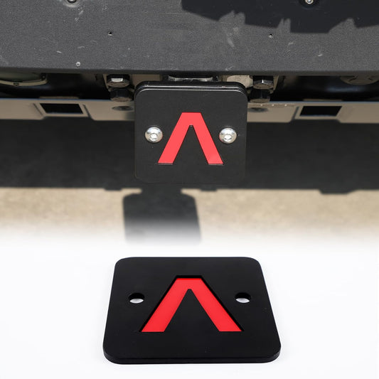 Car Trailer Hitch Cover Compatible with Ineos Grenadier 2020-2025 car Bon Steel Pulling Hook Dust Plug Square Mouth Protector External Accessories (Black)