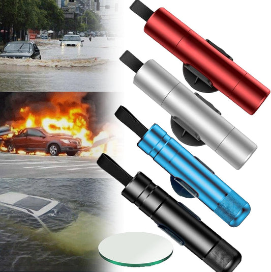 Hammer Car Escape Tool and Seatbelt Cutter, Car Glass Breaker Tool
