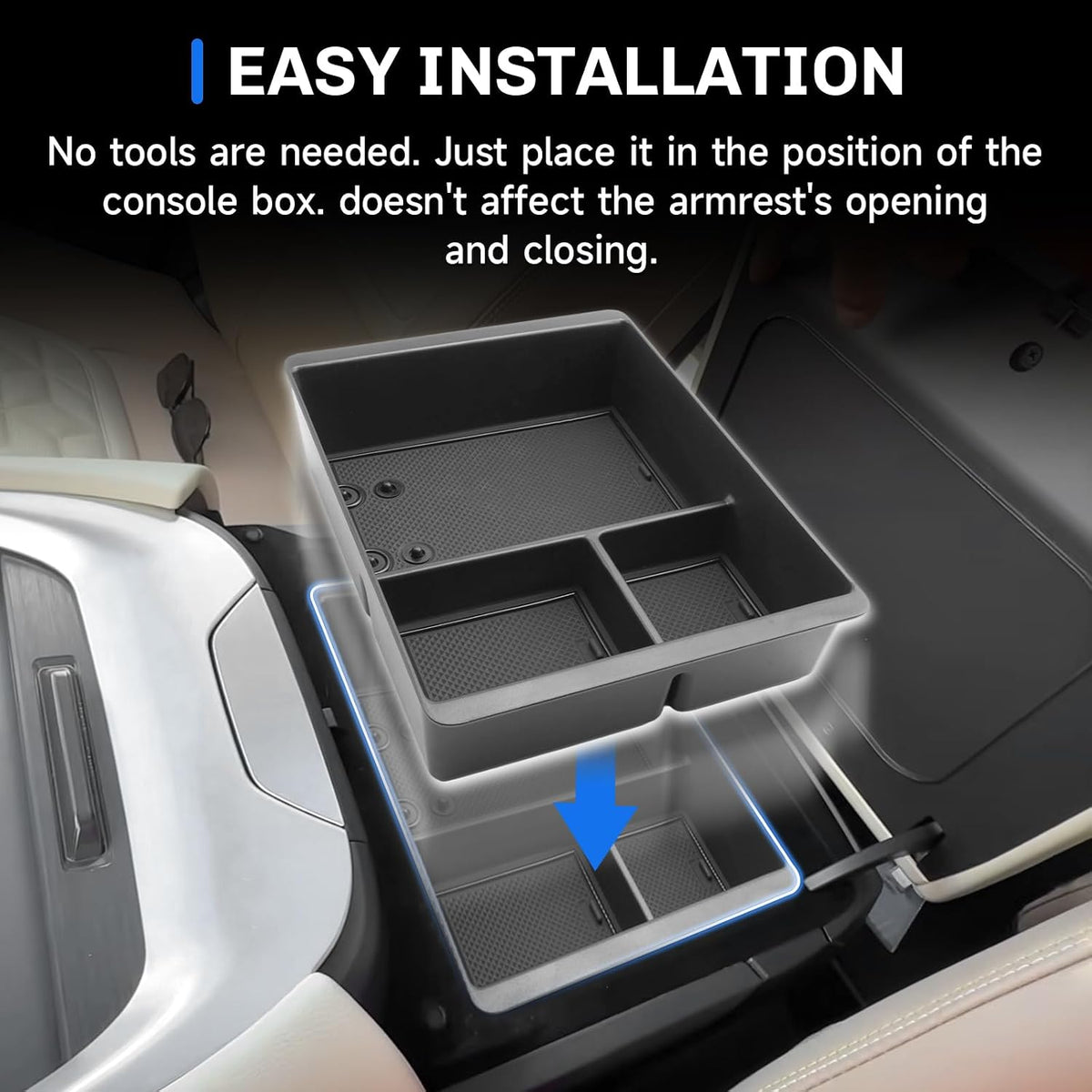 SXCY for 2025 2026 Armada Center Console Organizer