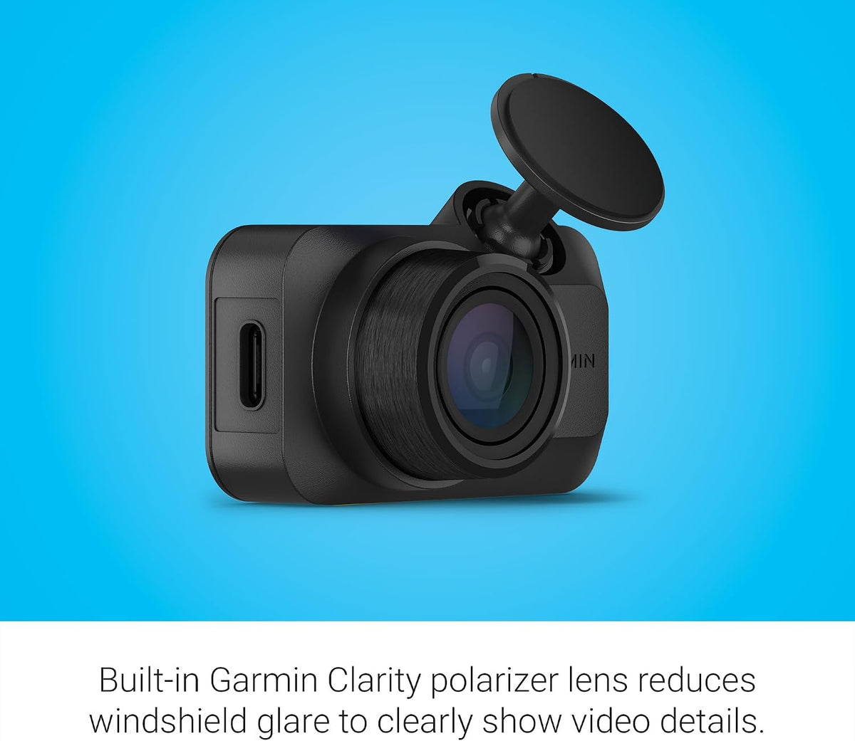 Garmin Dash Cam™ Mini 3, Ultracompact 1080p HD Dash Cam