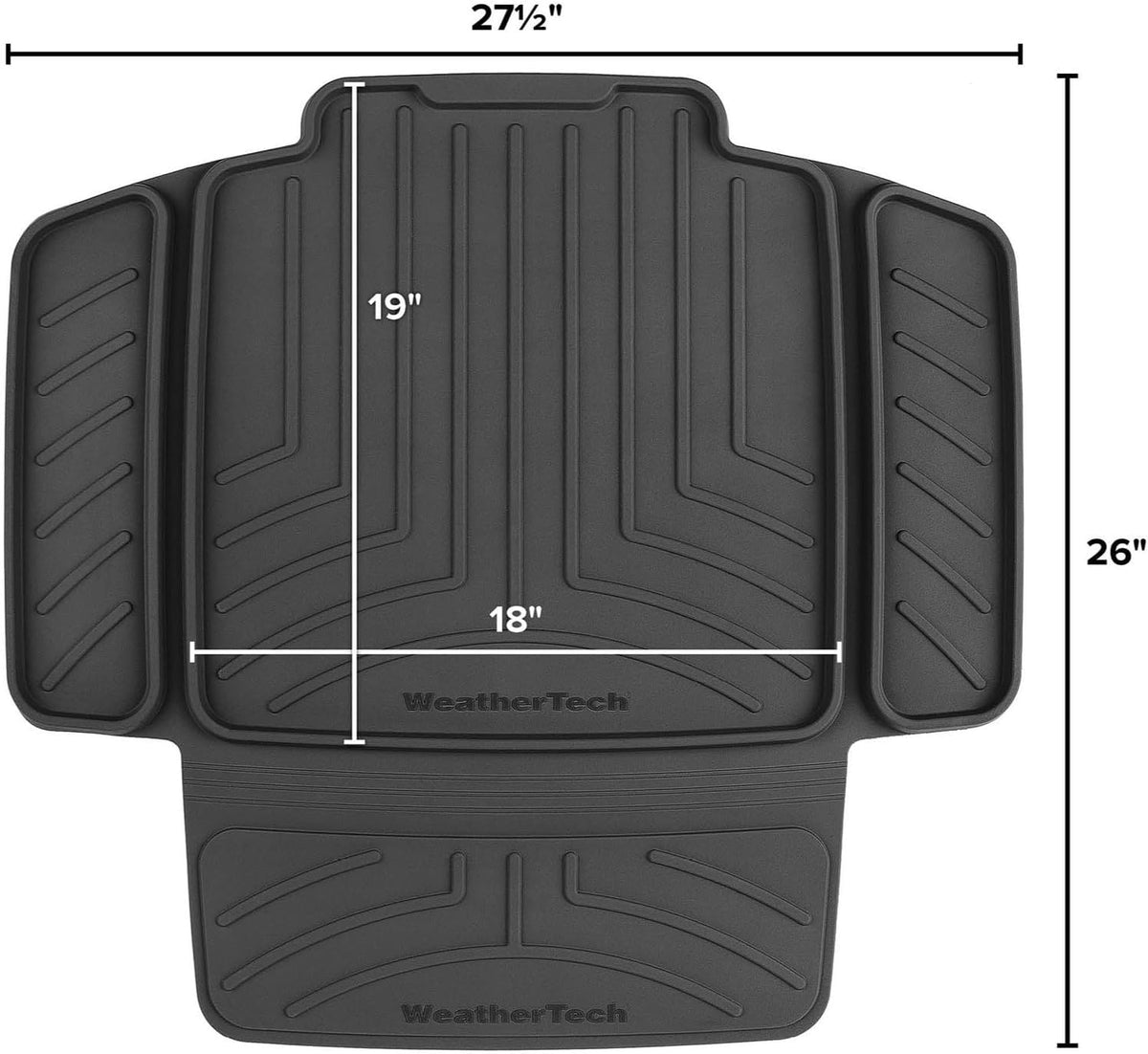 WeatherTech Child Car Seat Protector, Grey