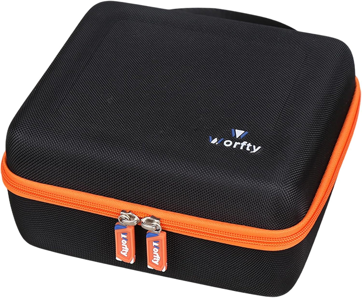 Hard Travel Case for KMM Handheld Car Vacuum Cleaner, Portable Auto Vacuum Cleaner Accessories Storage Bag Carrying EVA Case for KMM LT-117 9000Pa Air Duster