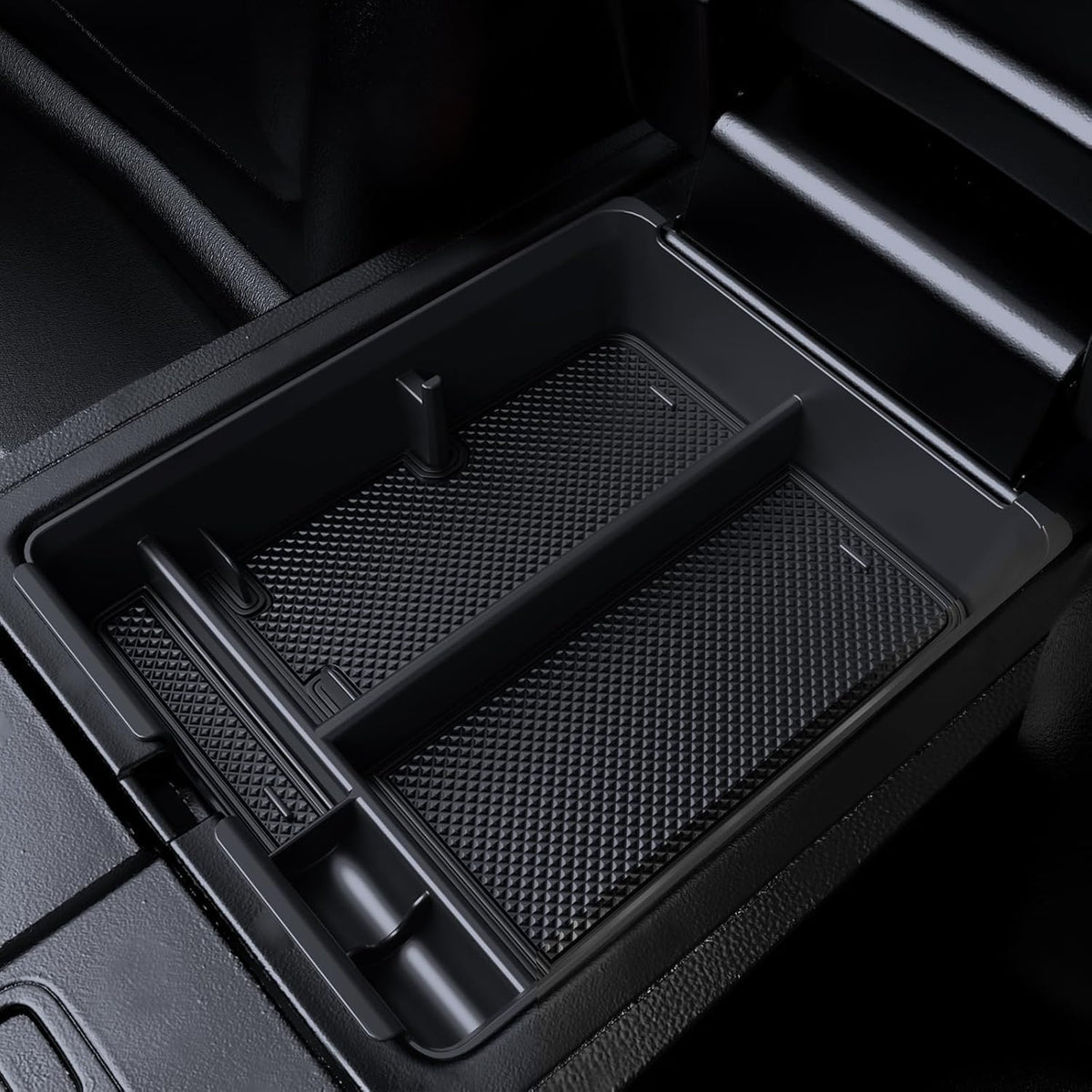 3PCS Center Console Organizer Set Accessories Compatible with Honda Pilot 2023–2026 & Honda Passport 2026 – Includes Dash Tray, Hidden Storage Box & Center Console Divider, Keep Your Cabin Neat