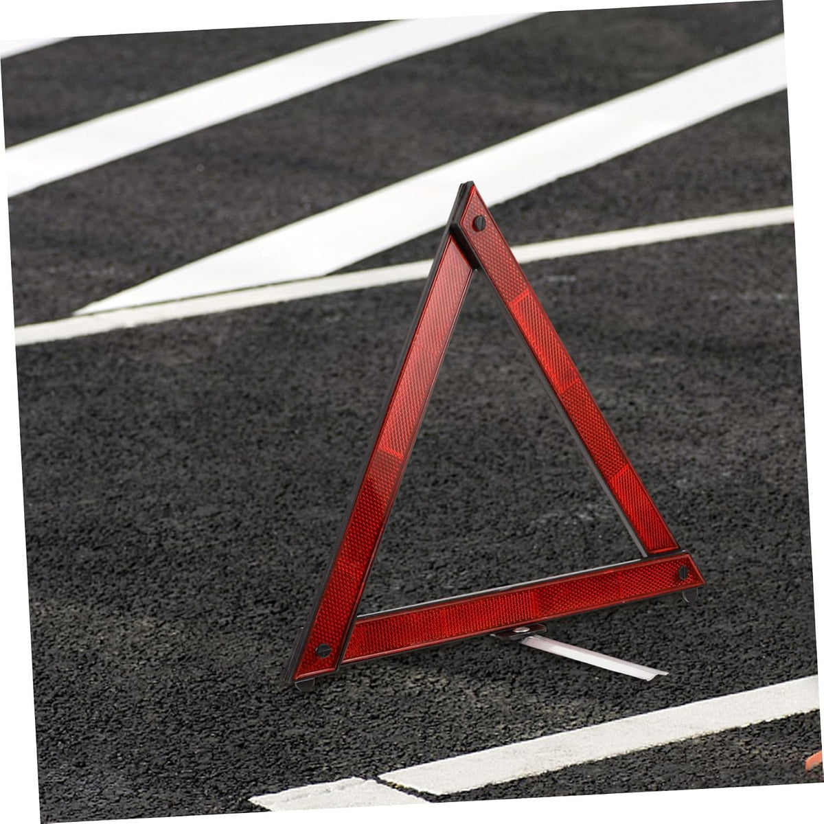 ARTIBETTER 3pcs Reflective Road Emergency Triangle Car Safety Warning Sign for Roadside Use High Visibility Reflector for Vehicles Essential Traffic Safety Tool