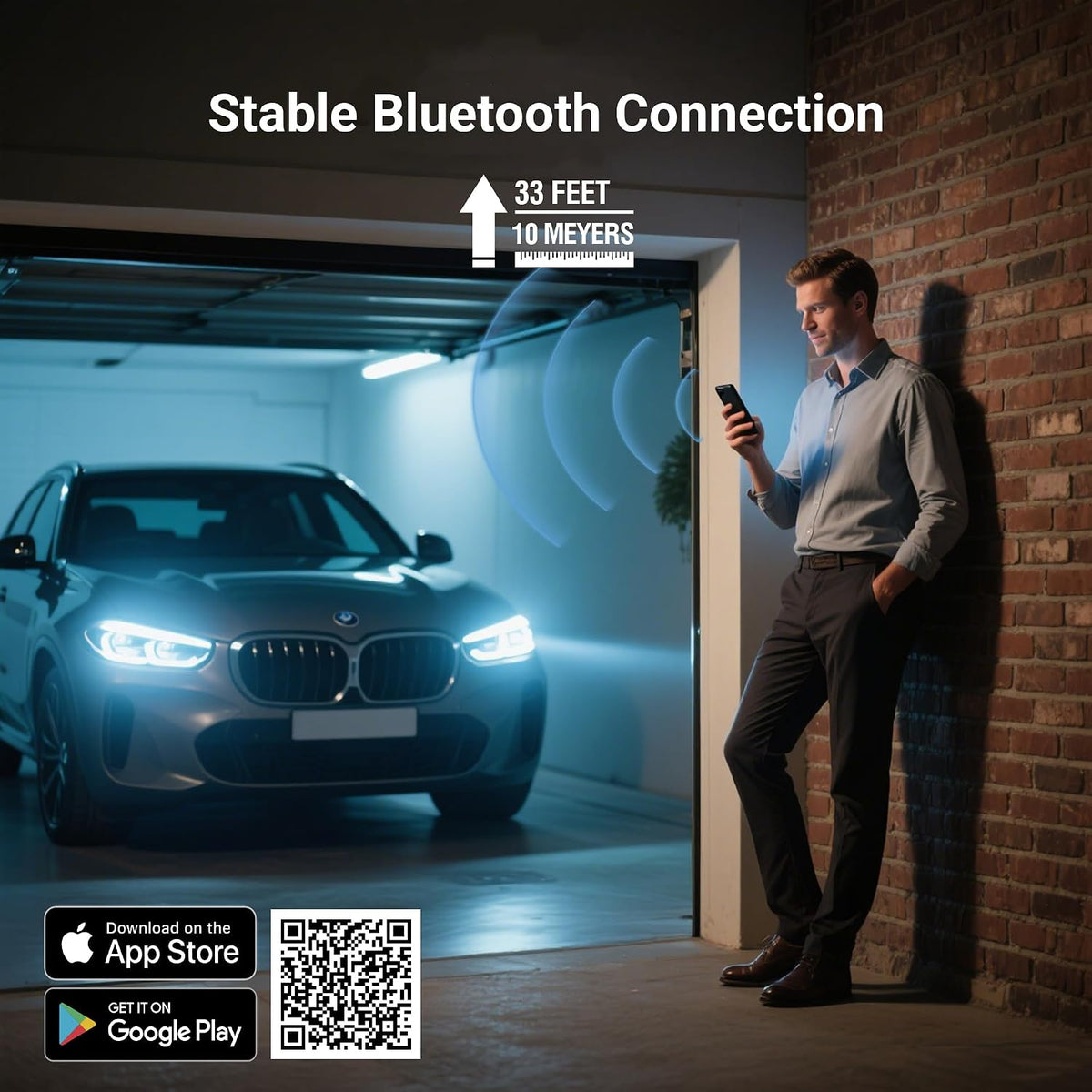 GOOLOO DS100 OBD2 Scanner Bluetooth, OBDII Car Code Reader for iOS& Android