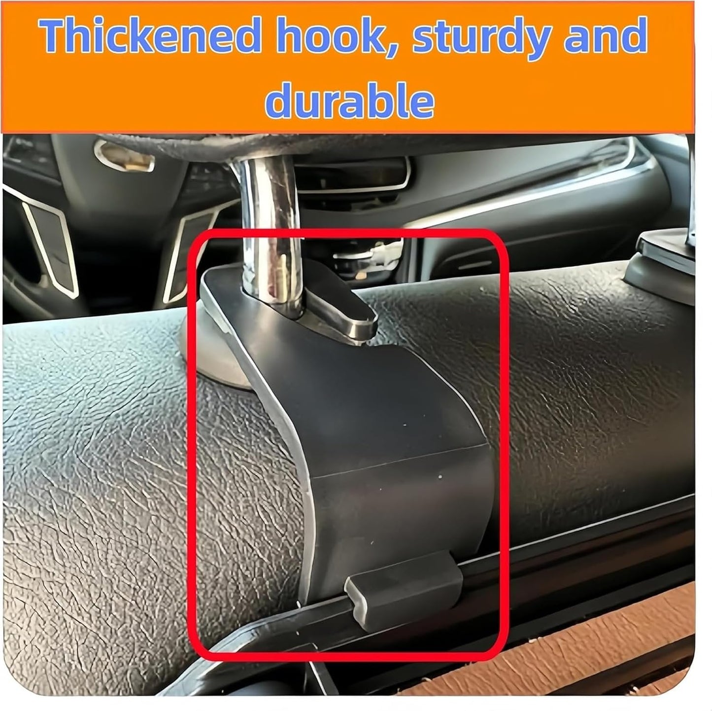 Car Back Seat Organizer, Car Tissue Holder, Cup Holder for Car - 2026 Upgrade 4-in-1 Leather Organizer & Storage Box for Phone, Snacks, Drinks, Handbag. Keep Your Ride Clean (Black)